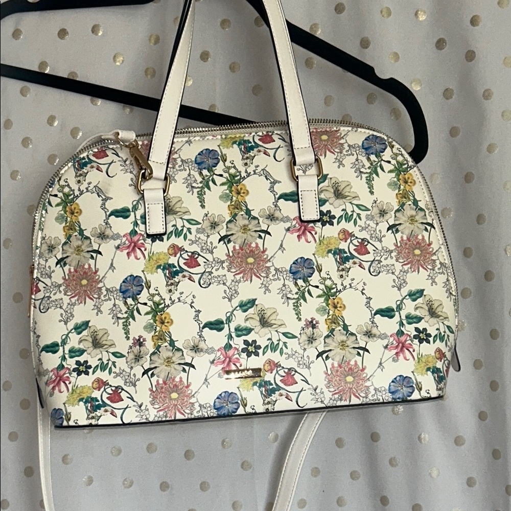 Aldo Multicolor Floral Shoulder Bag